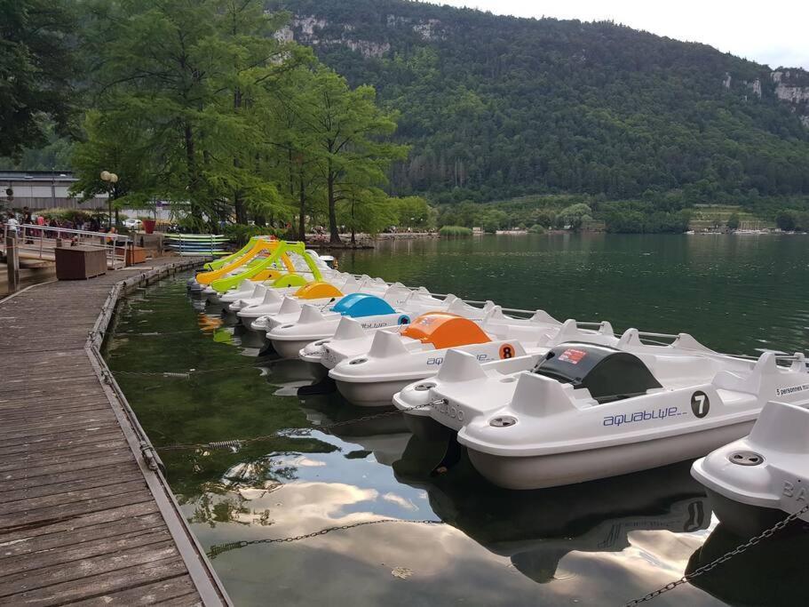Joli Appartement En Face De Lac Nantua Extérieur photo