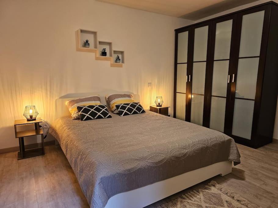 Joli Appartement En Face De Lac Nantua Extérieur photo